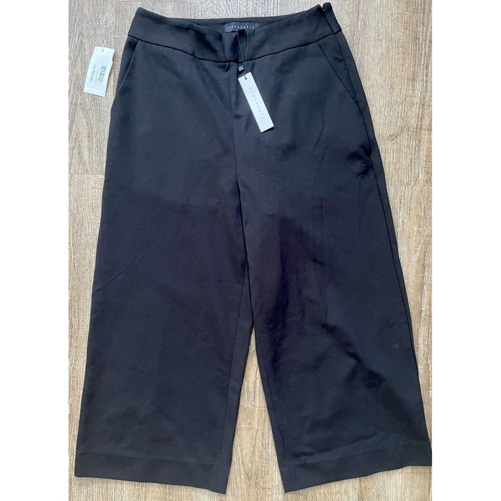 Sanctuary Women’s Black Culottes Wide Leg Crop Pant 24 P0195K70